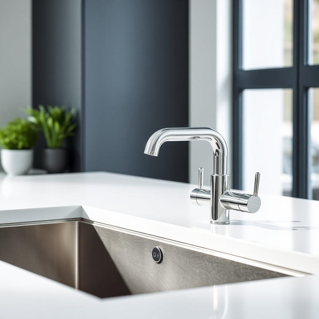 Kitchen sink & faucet install